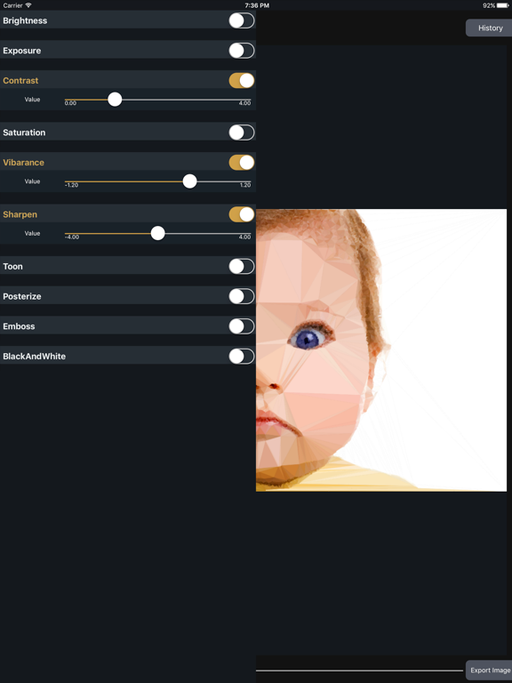 Screenshot #5 pour Triangle art generator
