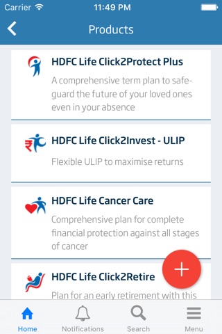 HDFC Life Insurance App screenshot 3