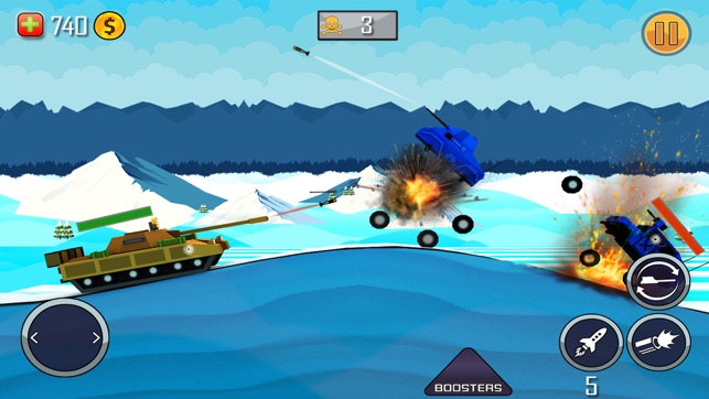 Hill of Tanks : Tank Battle(圖2)-速報App