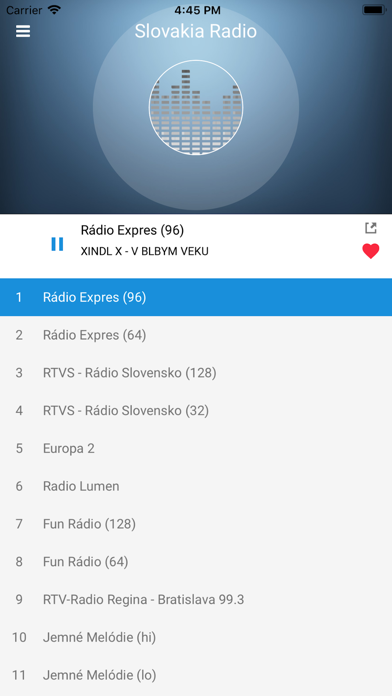 Slovakia Radio Station: Slovak screenshot 2