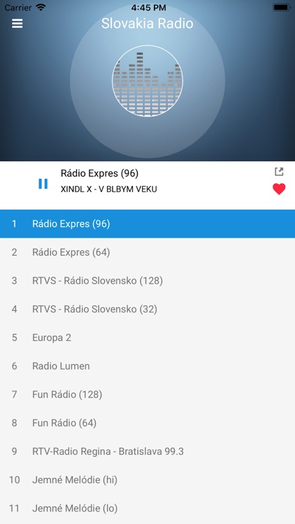 Slovakia Radio Station: Slovak