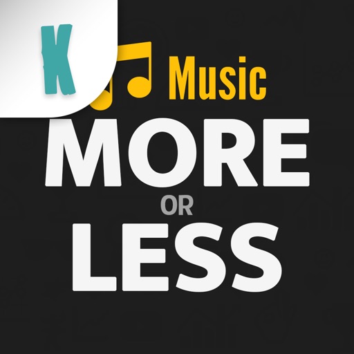 More or Less Music iOS App