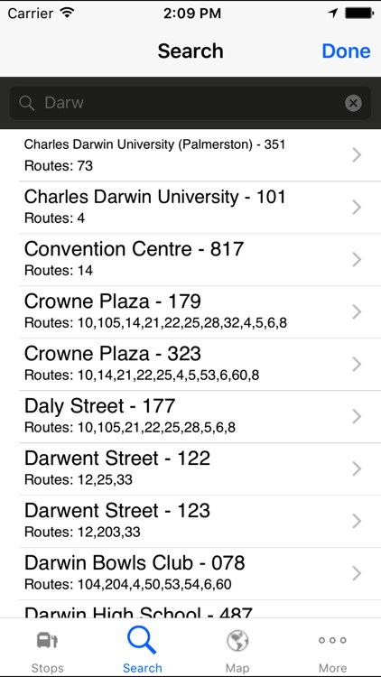 NT Bus Tracker