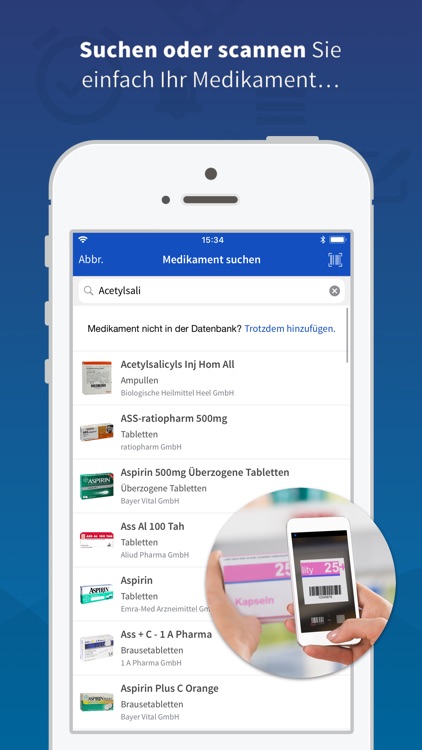 mediteo: Tabletten Erinnerung