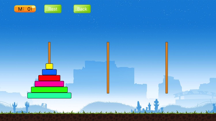 TOF - Tower of Hanoi Game