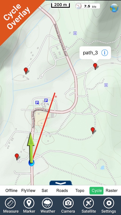 Mungkan Kandju National Park GPS map with guide by Flytomap