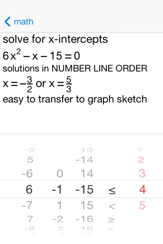 Quadratic Inequalities screenshot 4