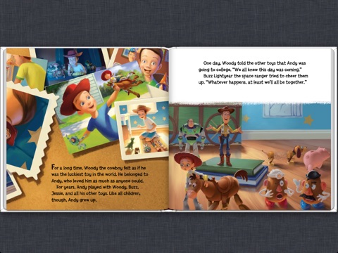 toy story storybook ipad