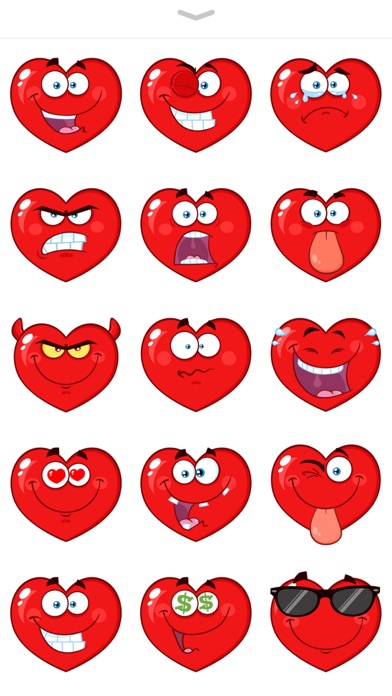 Heart Emoji Stickers Pack screenshot 3