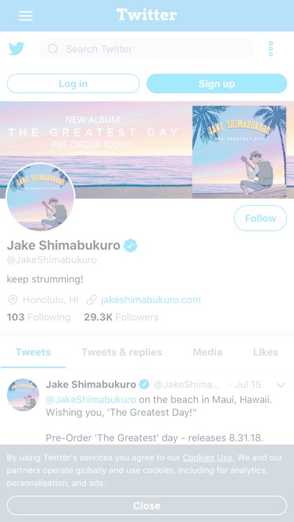 Jake Shimabukuro Mobile screenshot-4