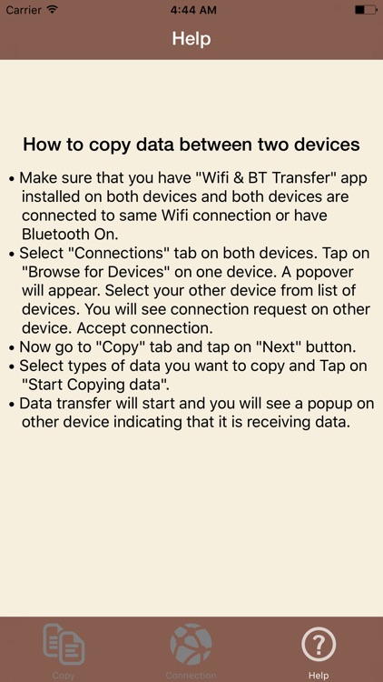 Wifi Transfer - Copy my data