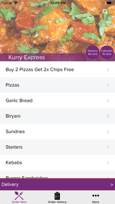 Kurry Express screenshot 2
