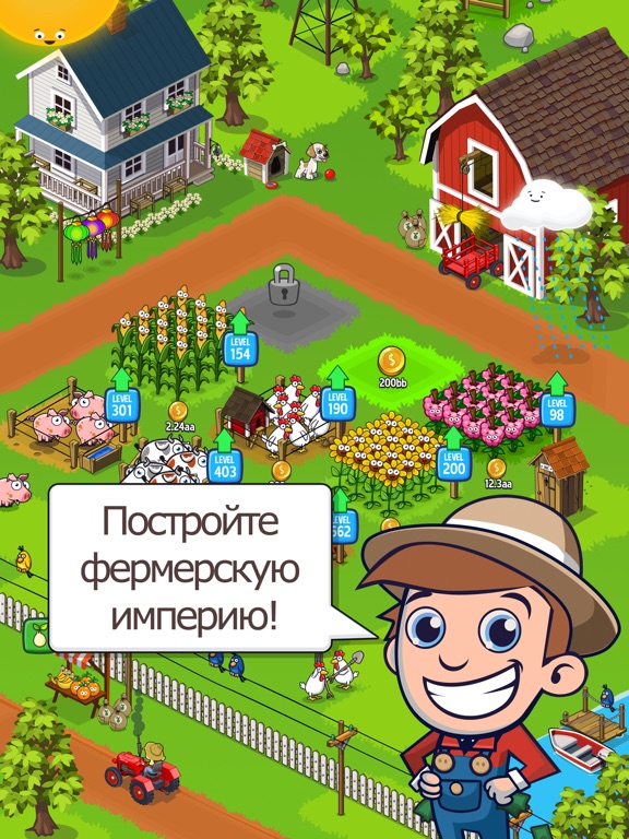 Idle Farming Empire на iPad