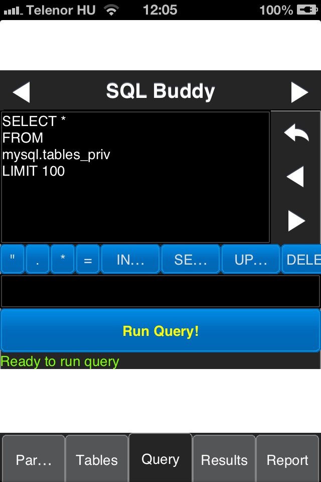 SQLBuddy screenshot 3