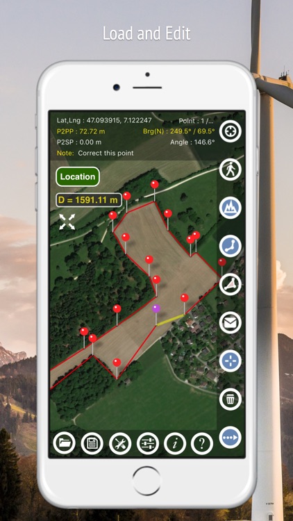 Planimeter - GPS area measure screenshot-5