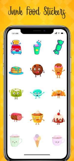 Junk Food Stickers!(圖4)-速報App