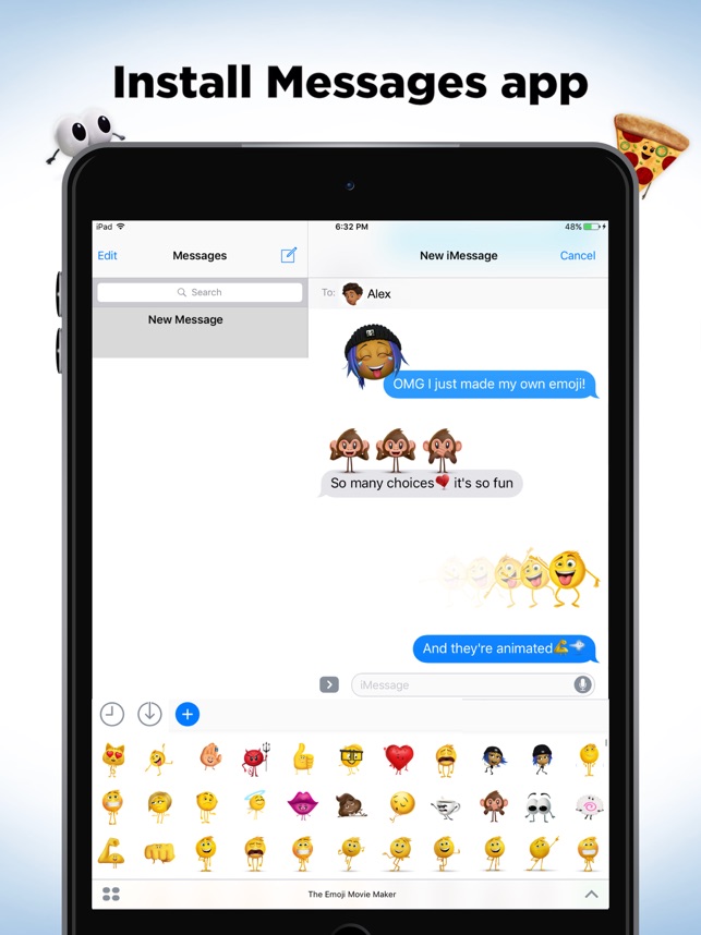 emoji movie iphone