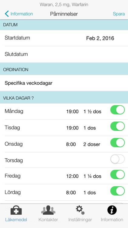 MinMedicinApp v2