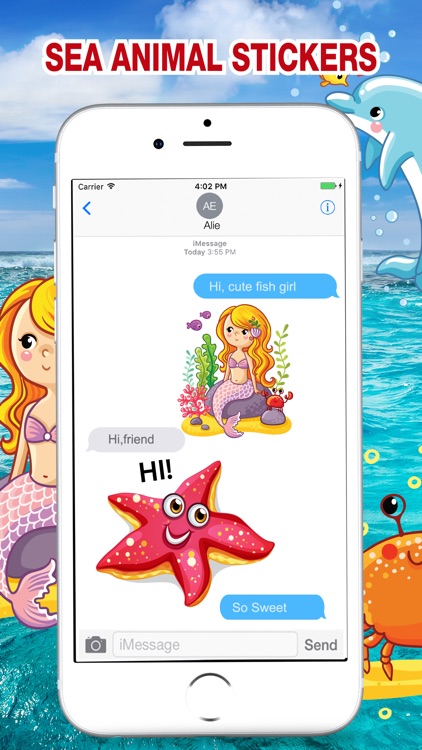 Sea Animal Stickers Pack screenshot-3