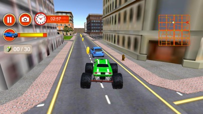 Police Chasing Monster Truck screenshot 4