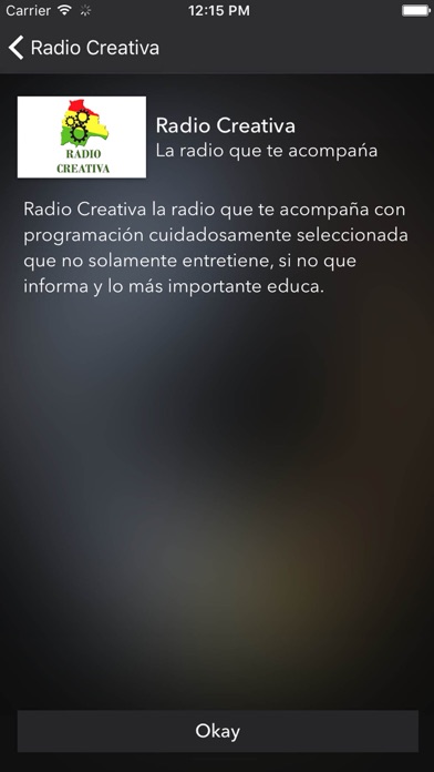 Radio Creativa screenshot 3