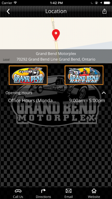 How to cancel & delete Grand Bend Motorplex from iphone & ipad 3