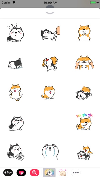 Cute dogs - Fx Sticker