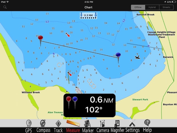 Cayuga Seneca GPS Charts Pro screenshot-3