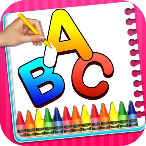 ABC Alphabet Drawing Book Icon