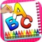 ABC Alphabet Drawing Book