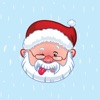Christmas Santa Emoji Stickers