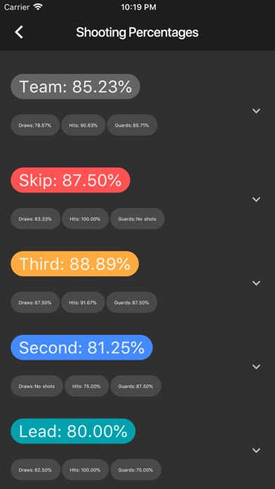 Curling Analytics screenshot 3