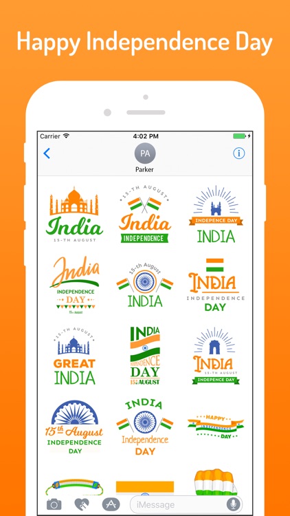 Independence Day Stickers !! screenshot-3