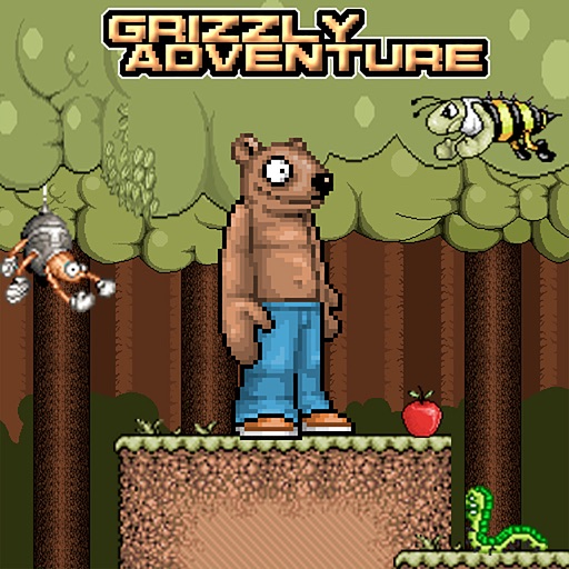 Grizzly Adventures - Crazy Bear Platformer Icon