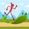 Endless Running Adventure simple role playing mechanics enhance the gameplay and will keep you chasing after a new high score in Endless Running Adventure