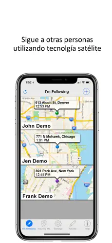 Screenshot 2 GPS Seguidor de Móviles iphone