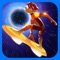 Slalom surf through space as you're accelerated by the gravitational pull of a black hole