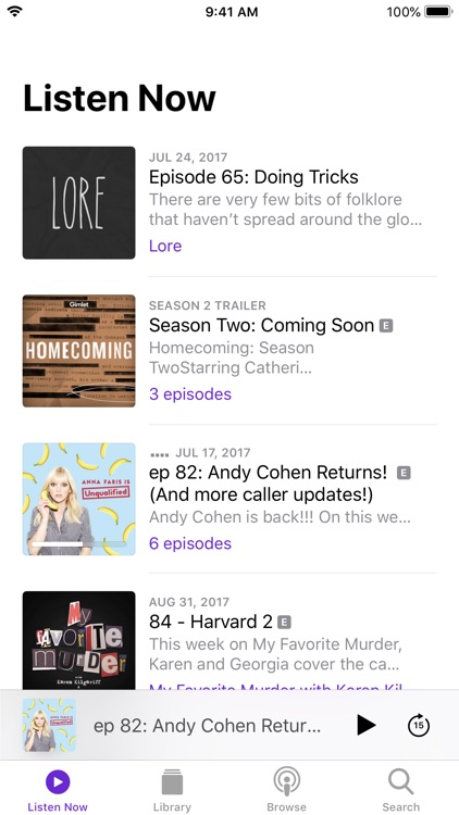 Podcasts screenshot-0