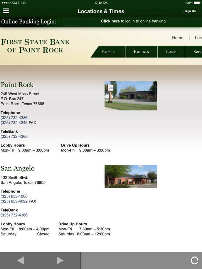 First State Bank of Paint Rock for iPad(圖3)-速報App