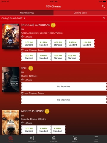 TGV Cinemas screenshot 2