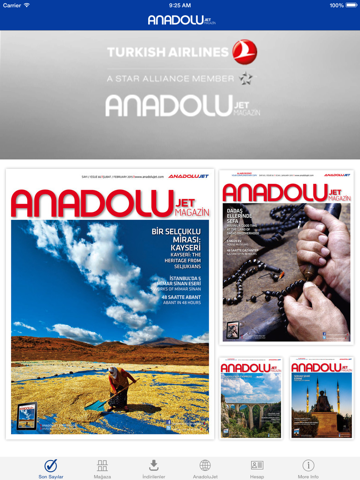 AnadoluJet Magazin - náhled