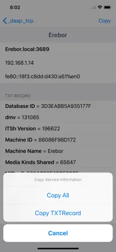 Screenshot 5 Discovery - DNS-SD Browser iphone