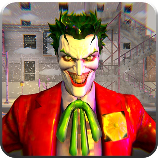 Gangster Clown City Crime Game Icon