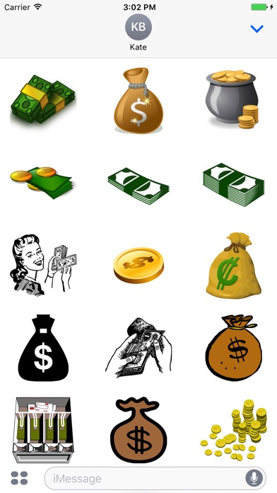 Cash Money Stickers: Get Paper screenshot 3