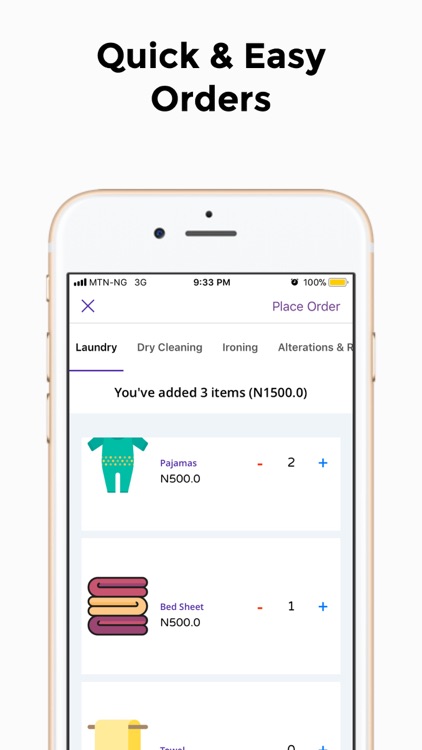 E-Fabricare Laundry App screenshot-3