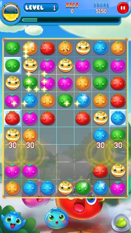 Fruits Match 3 Puzzle Game screenshot-4