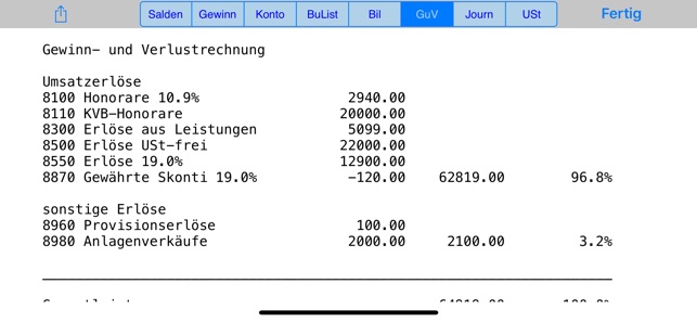 Buchhaltung für iPad & iPhone(圖5)-速報App