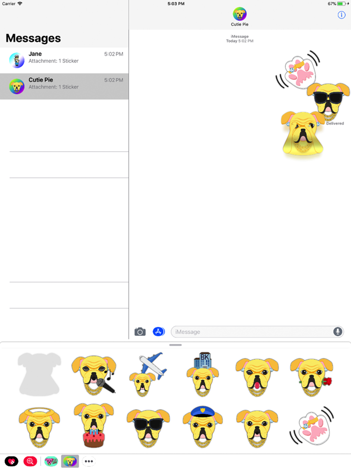 Yellow Gold Hip Hop Bulldog