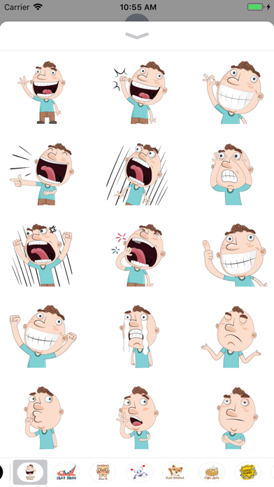Grumpy Emoji Animated screenshot 3