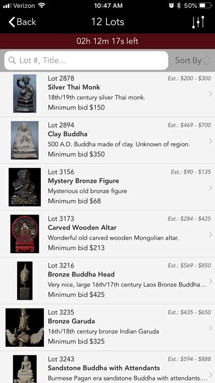 The Buddha Gallery Auctions